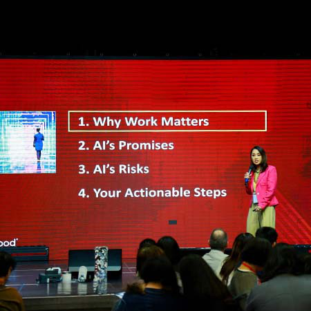 Josephine Yam on Stage